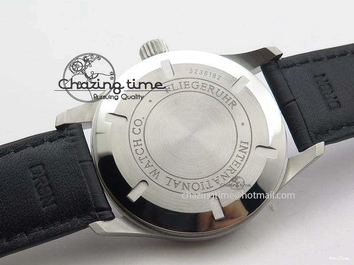 MIROTIME 0501 Mark XVI 1:1 Best Edition MK Maker SS Black Dial A2892 On Black Leather Strap Chic 7371